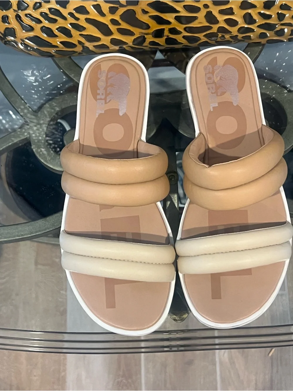 Sorel Women’s Ella II Puff Slide Sandals Size  8